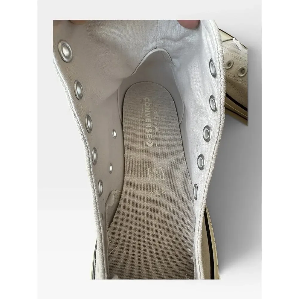 Converse Chuck 70 Hi SUEDE Pale Putty Men 8.5 Women 10.5 A05600C High Top